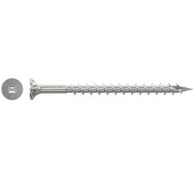 SSWSC212BS #8 x 2-1/2", #2 Square, Coarse Thread, 305 Stainless