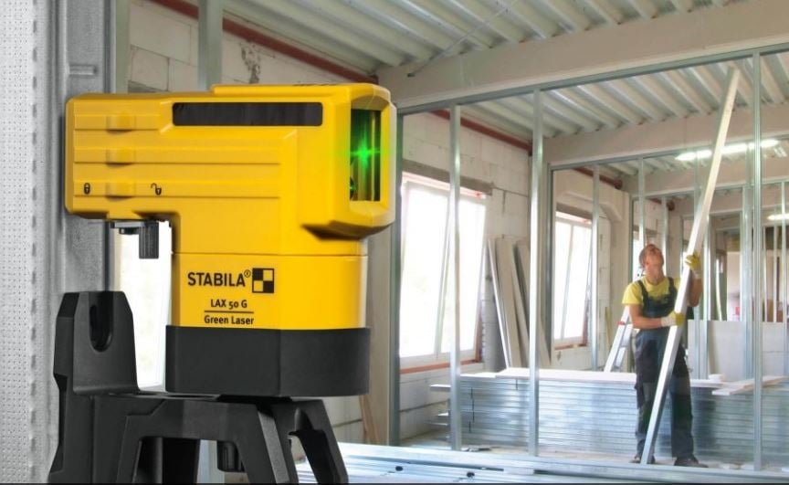 Stabila LAX50G Cross Line Laser Framing