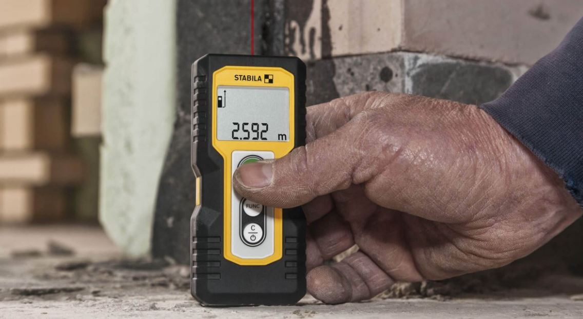 Stabila 06220 LD220 Laser Distance Measure Hand
