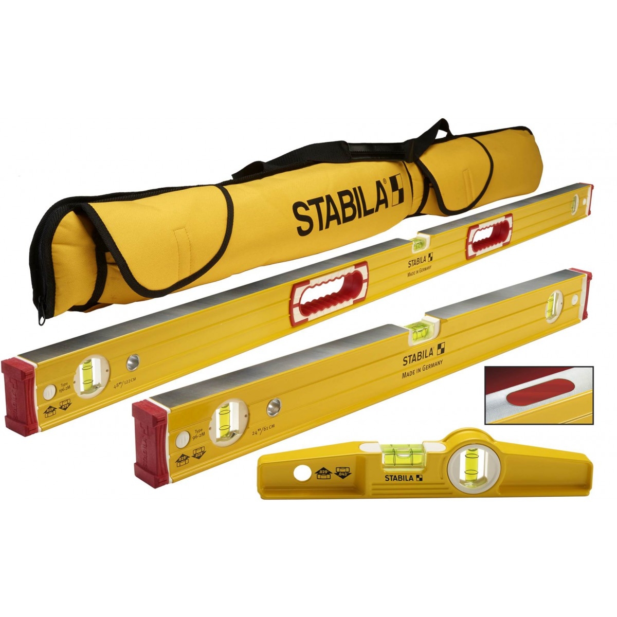 Stabila 48380 Type 96M Magnetic 3 Set