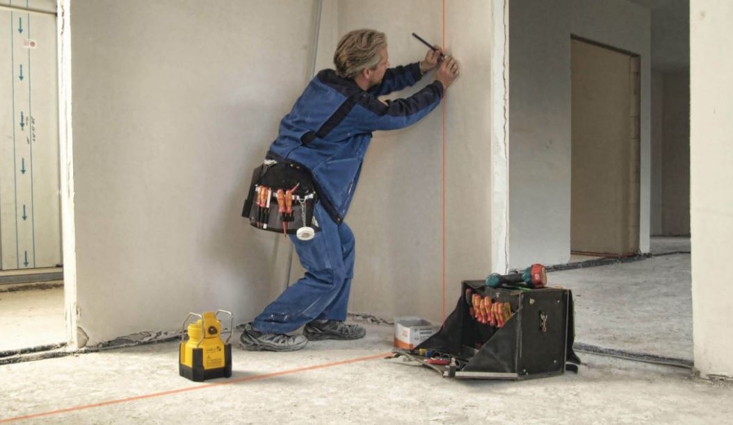 Stabila LAPR 150 Rotating Laser Kit Interior