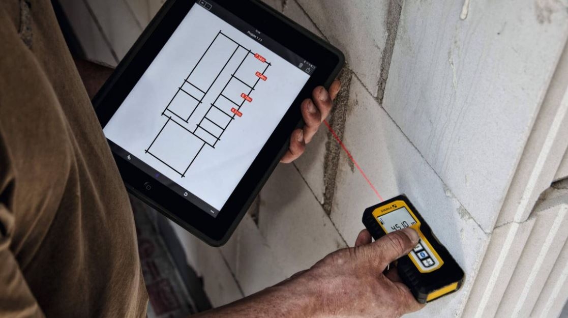 Stabila 06250 LD-250BT Laser Distance Measure Using
