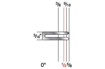 5416C 3/16" Crown x 1/2" Leg 20 Gauge Fine Wire Staple