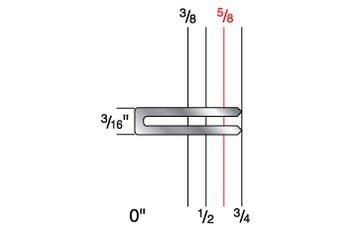 3420CXR 3/16" Crown x 5/8" Leg 23 Gauge Galvanized Staple
