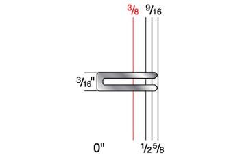 5412C 3/16" Crown x 3/8" Leg 20 Gauge Fine Wire Staple