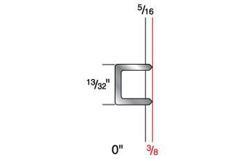 A11-10D 1/2" Crown 3/8" Leg 20 Gauge Galvanized Staple