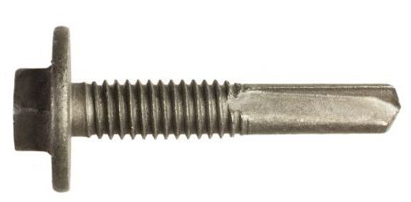 XLQ114T1224 #24 x 1-1/4”, 5/16” Hex Washer Head, #5 Drill Point