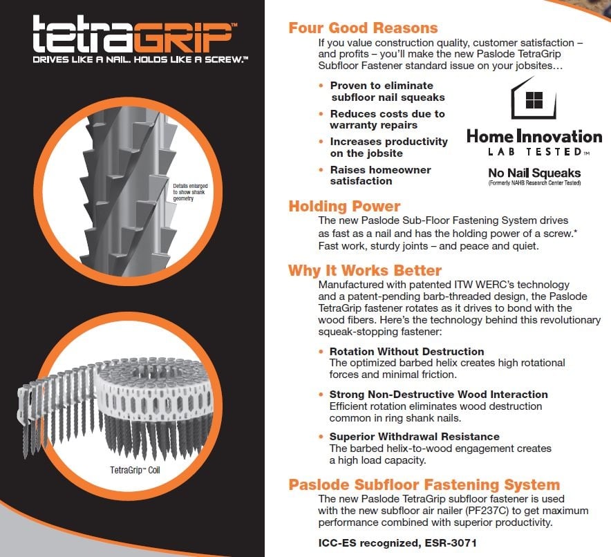TetraGRIP Product Information