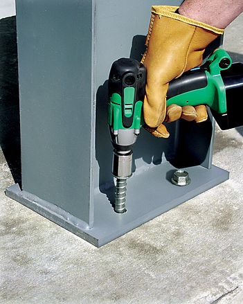 3/8” x 6” Strong-Tie THD37600H Zinc Titen HD Heavy-Duty Concrete Masonry Screw column install