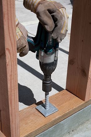1/2” x 8” Simpson Strong-Tie THD50800H Titen HD Heavy-Duty Concrete Masonry Screw jobsite 