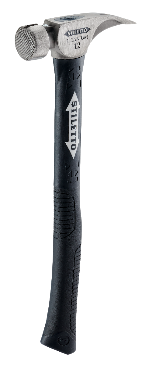 Stiletto TI12SC-F 12oz Smooth Face, 16" Curved Handle Hybrid Finish Hammer
