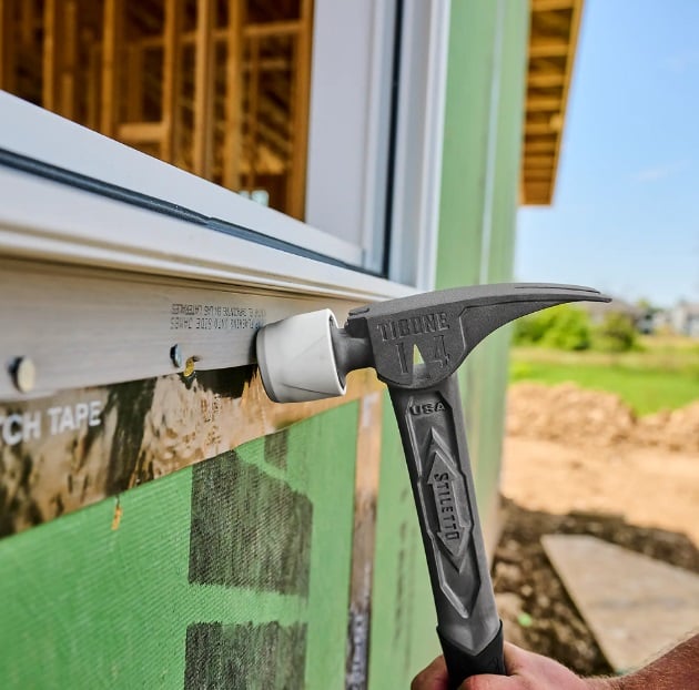 Stiletto TIBONE 14oz Milled Face, Curved Handle Framing Hammer TIB14RMC on site