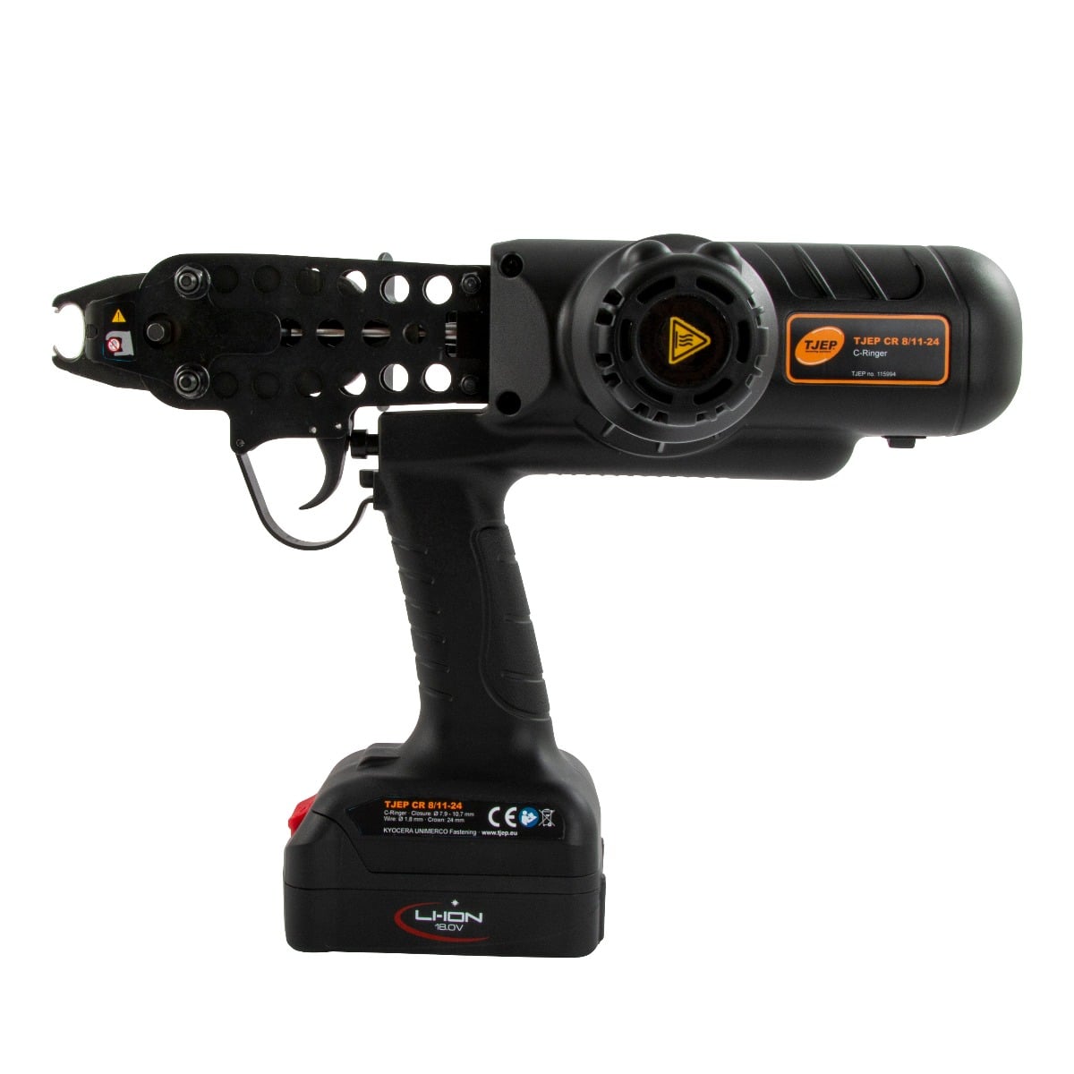 TJEP CR8 115994 Cordless 15GA Battery Powered Hog Ring Tool