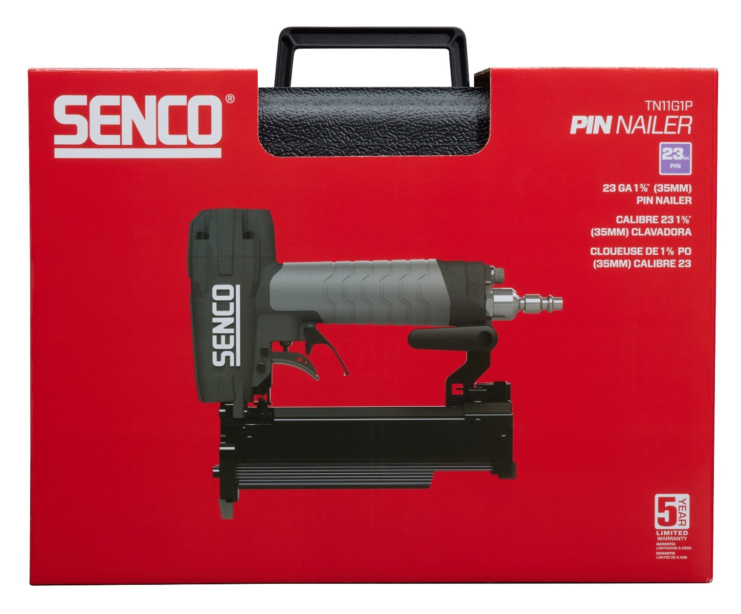 Senco TN11G1P 23-Gauge Pin Nailer tool case
