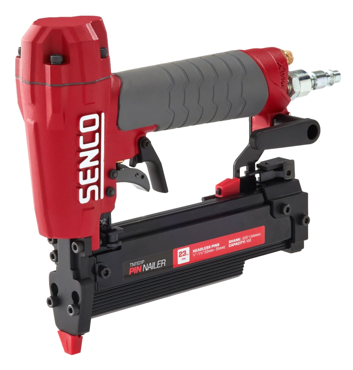 Senco TN11G1P 23-Gauge Pin Nailer aluminum body metal magazine