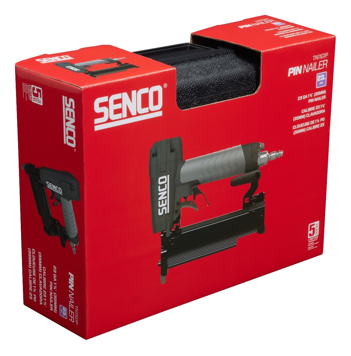 Senco TN11G1P 23-Gauge Pin Nailer box package