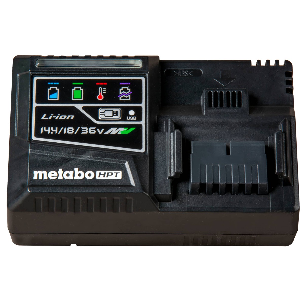 Metabo HPT UC18YSL3Q1YM 14.4/18V/36V MultiVolt Lithium Ion Fast Battery Charger