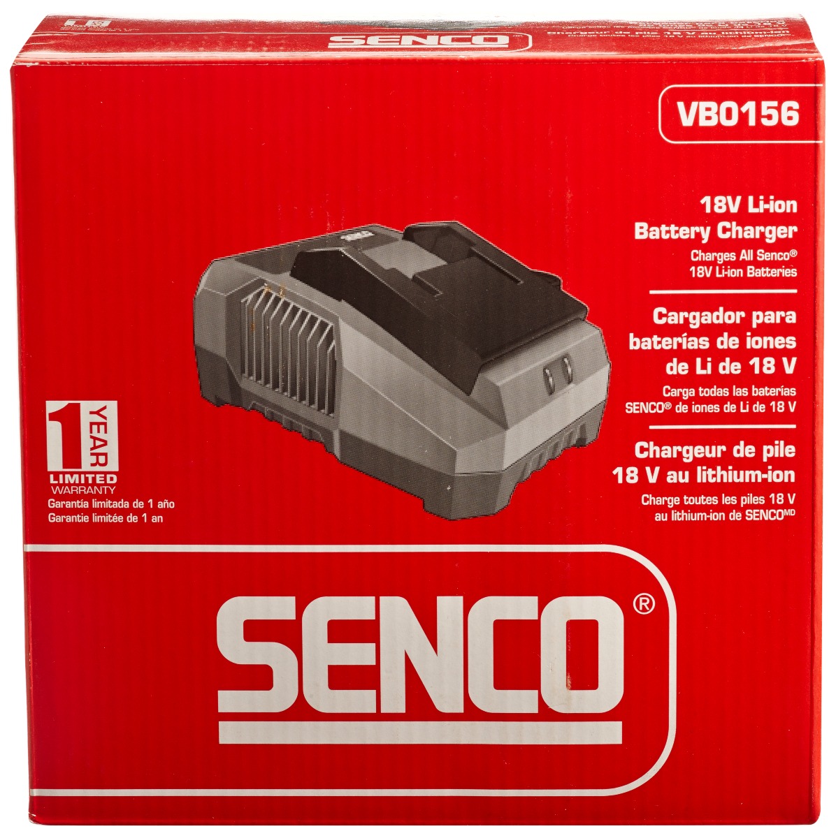 Senco VB0156 18V Li-Ion Battery Charger package