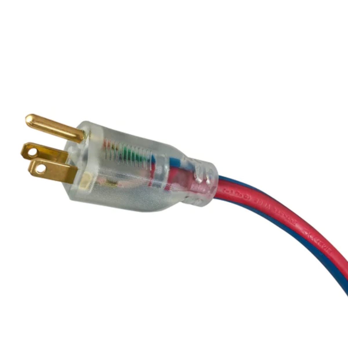 Voltec 99050 12/3 Gauge 50' Extreme All-Weather Extension Cord male end