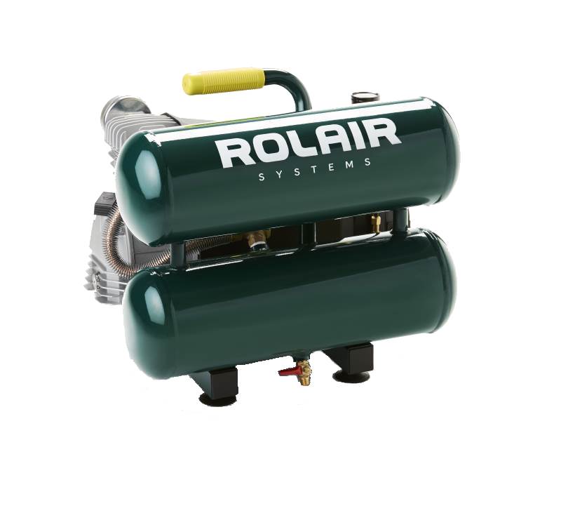 RolAir VT20ST 2 HP Electric Hand Carry Air Compressor