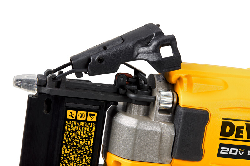 DeWalt DCN623B 20V MAX 23 Gauge Pin Nailer, 5/8" to&nbsp;1-1/2" debth adjust