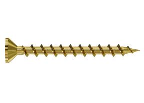 WSCLT134S #8 x 1-3/4", #2 Square, Full Thread, Yellow Zinc screws