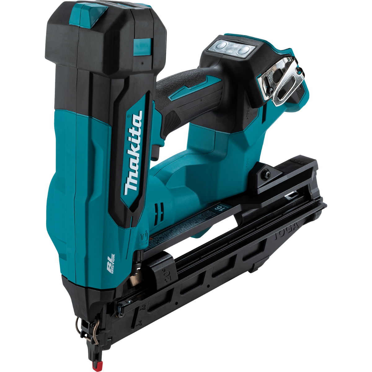 Makita XNB06Z 18V LXT Brush1less 16 Gauge Angled Finish Nailer (Bare Tool)