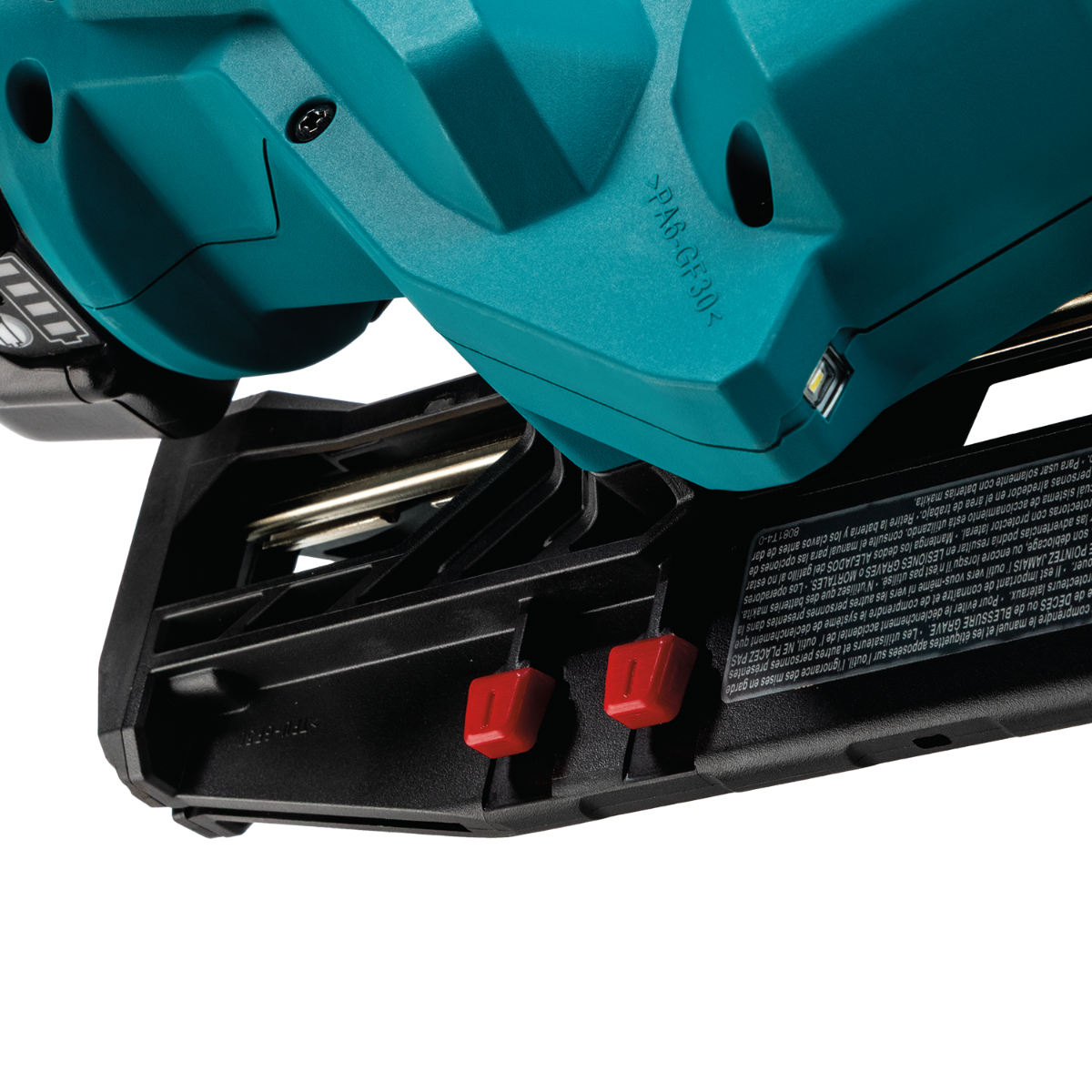 Makita XNB08Z 18V LXT Brushless 15 Gauge Angled Finish Nailer w/ no mar tips