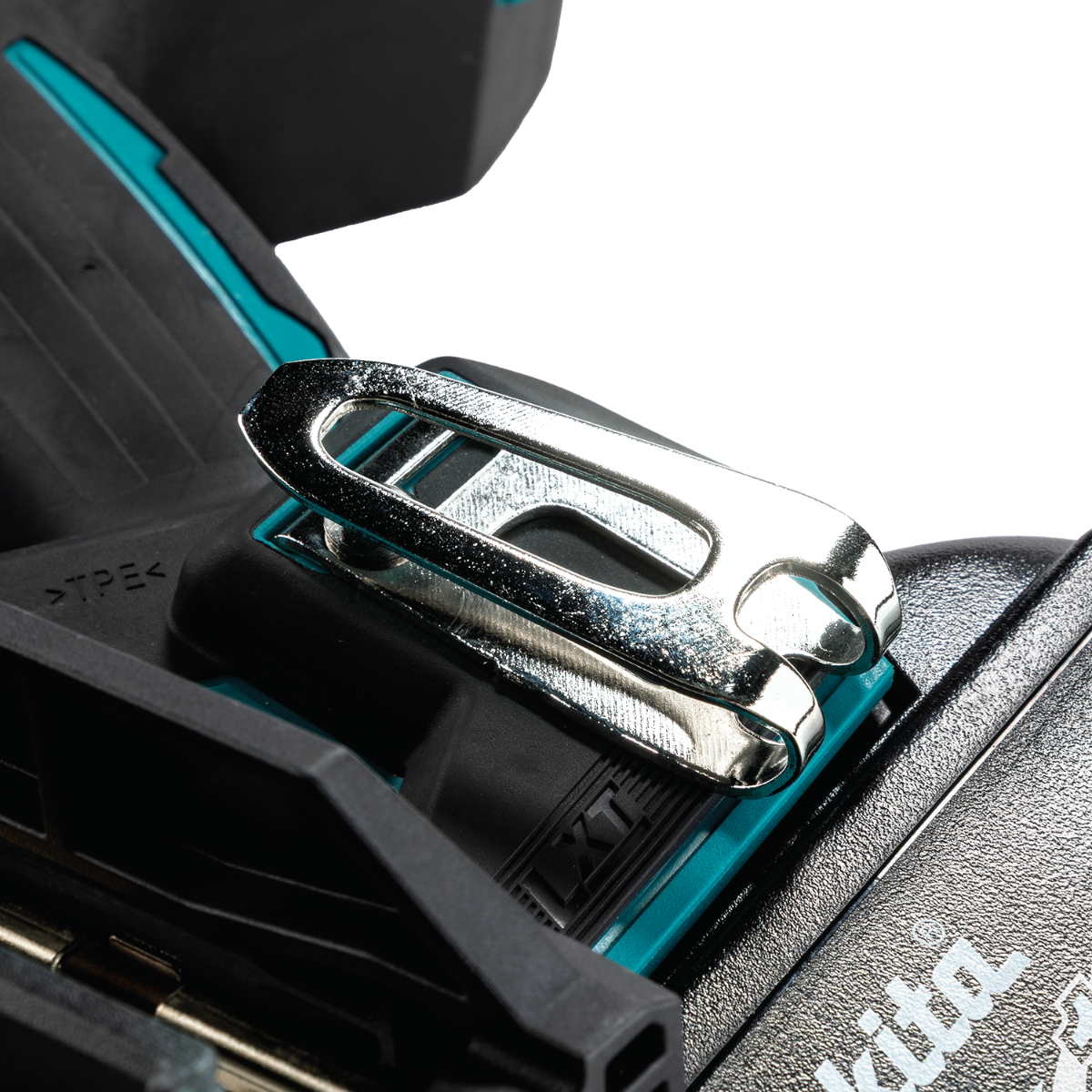 Makita XNB08Z 18V LXT Brushless 15 Gauge Angled Finish Nailer belt hook