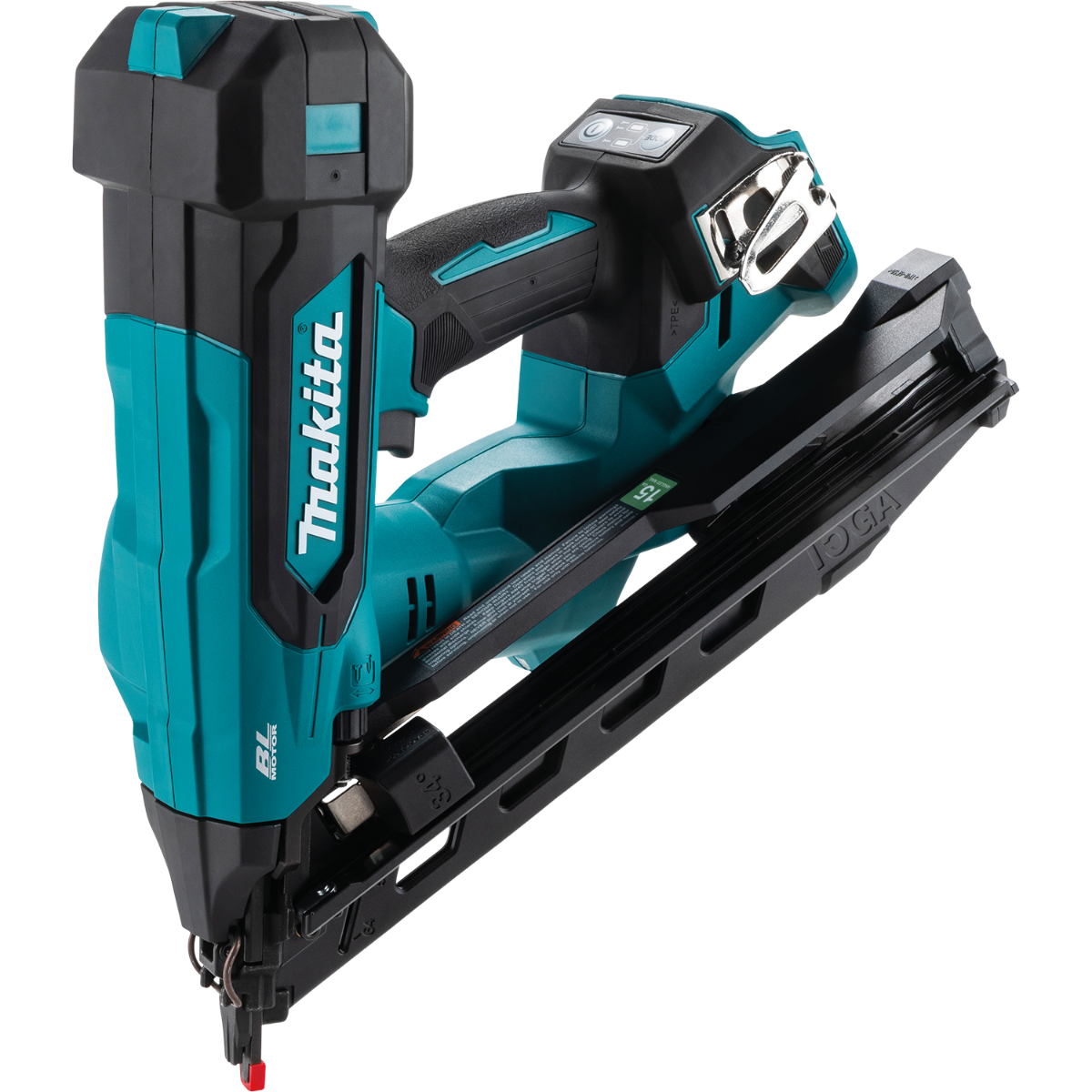 Makita XNB08Z 18V LXT Brushless 15 Gauge Angled Finish Nailer