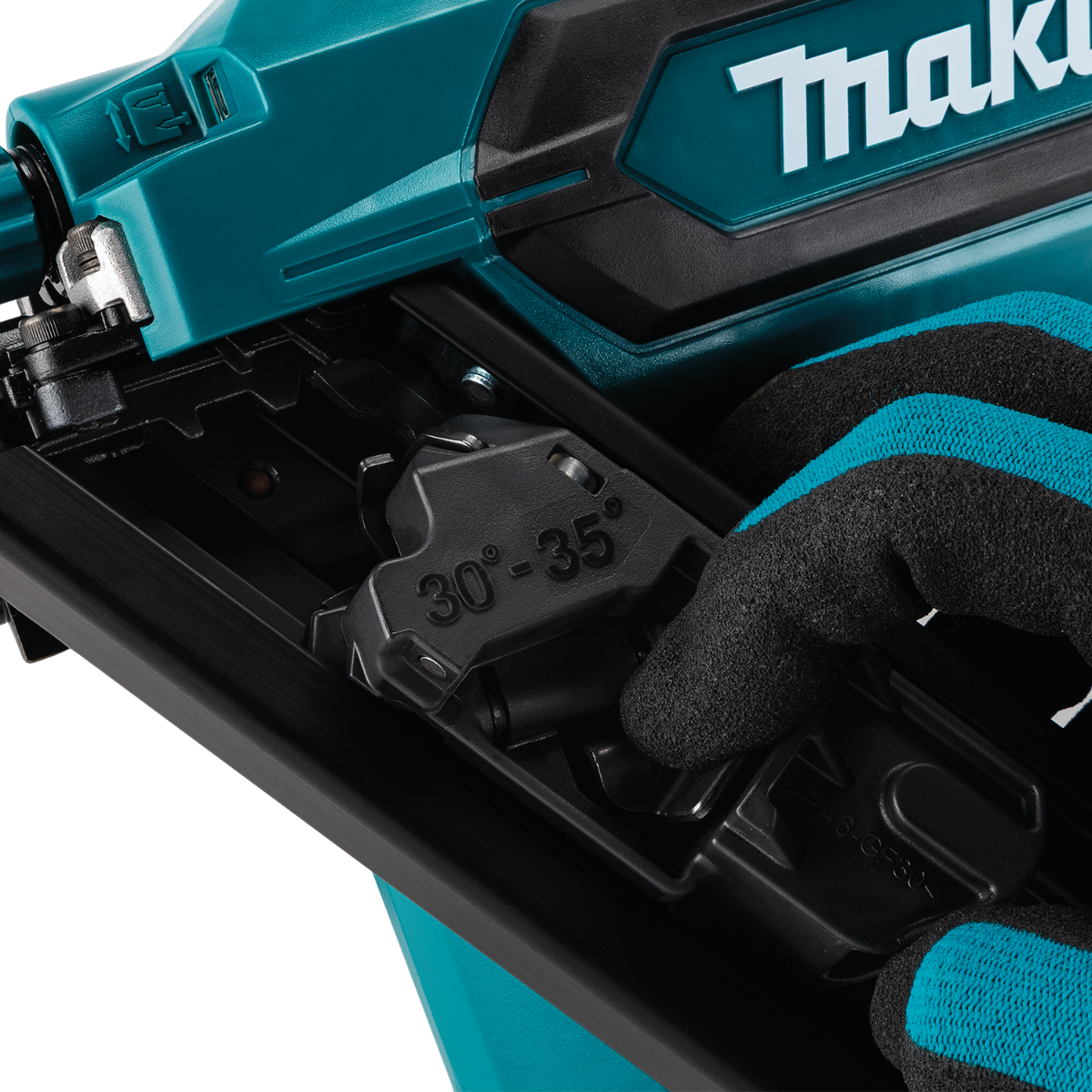 Makita XNB09Z 18V LXT Brushless Metal Connector Nailer for 30 to 35 degree nails