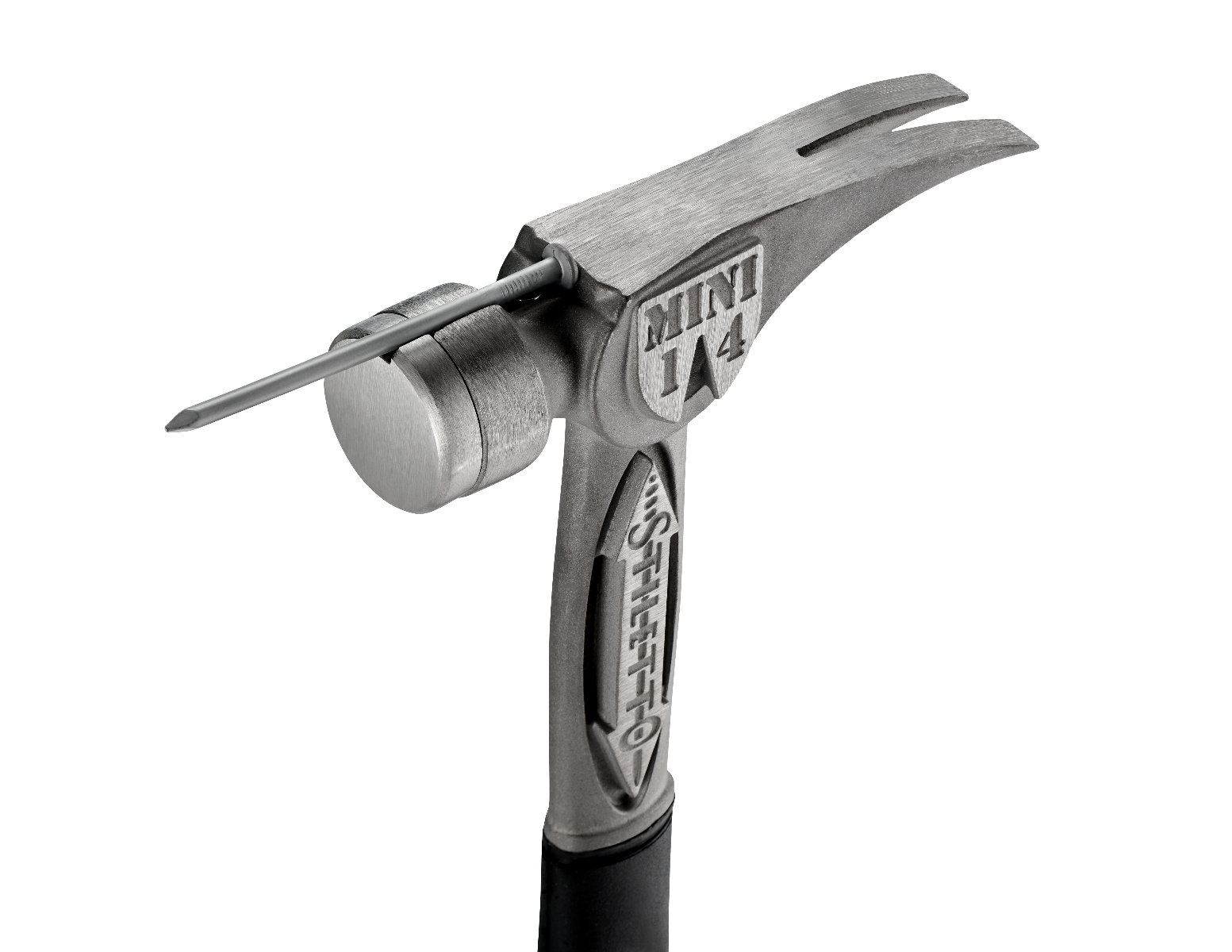 Stiletto TBM14RSC TIBONE Mini 14oz Smooth Face, 16" Curved Handle Framing Hammer magnetic starter