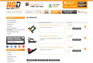 WISHLIST NEW SITE