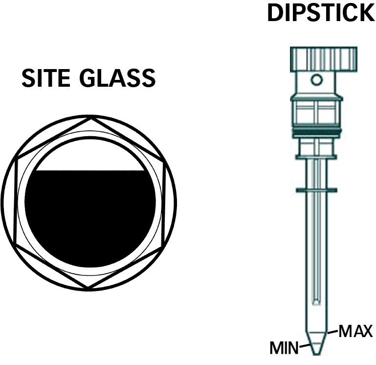 RolAir Check Oil Site Glass