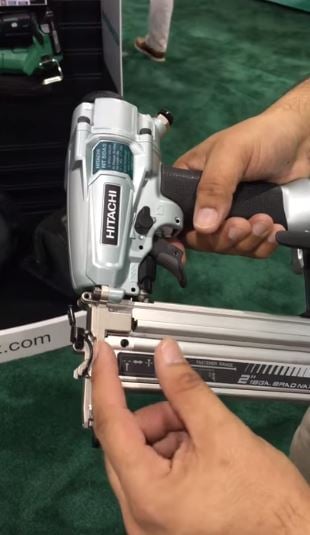 Metabo Hitachi shows off NT50A5 Pneumatic Nailer
