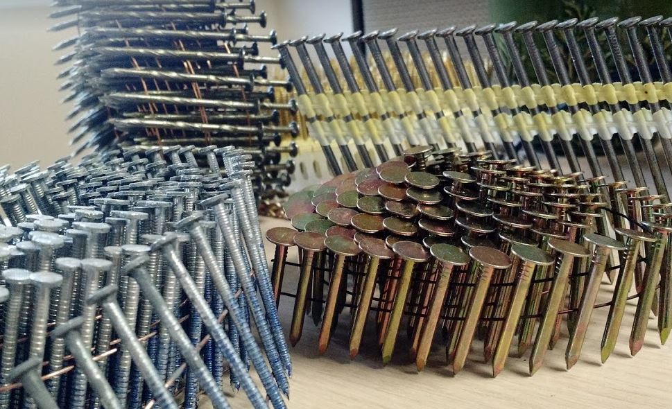 Choose from various nail shanks for construction applications