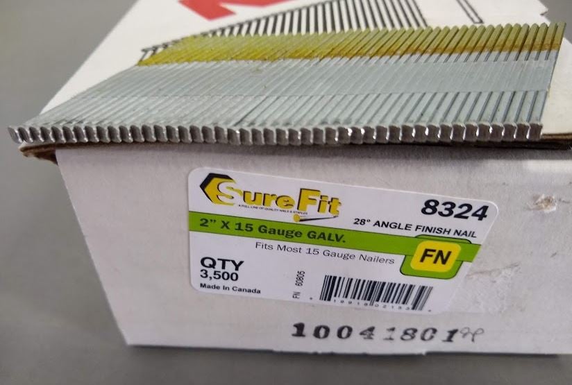 FN finish nails from SureFit