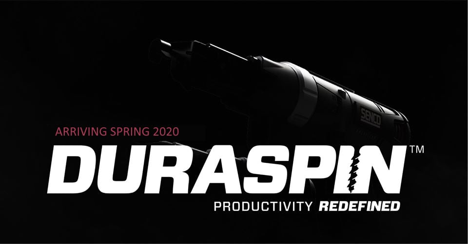 New Senco DuraSpin 18V Cordless