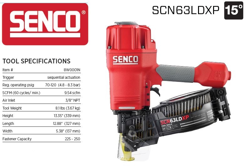 Senco SCN63LDXP